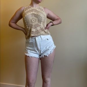 Altar’d State Crochet Tank Top